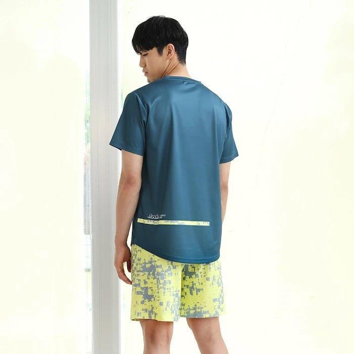 Arch grid faded shorts【B125112】citron |  | 08