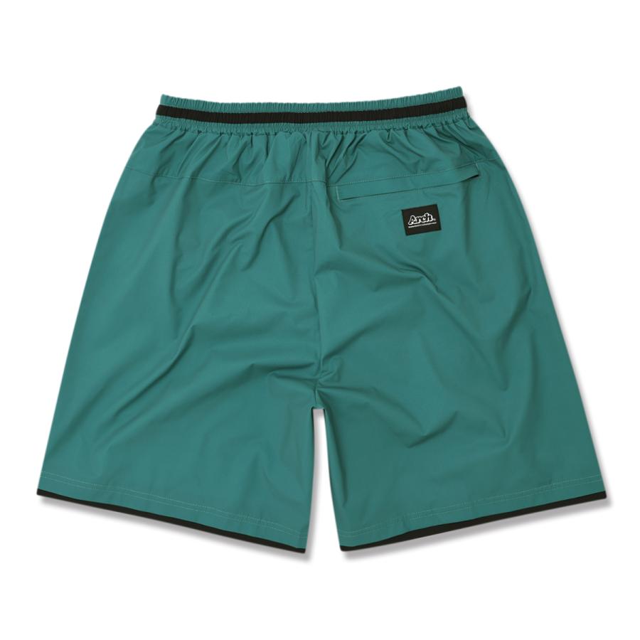 Arch switching hem shorts 【B125117】teal |  | 01