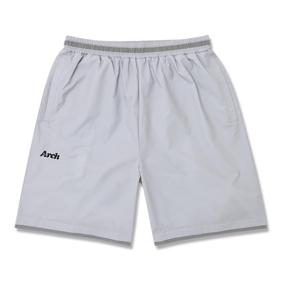 Arch switching hem shorts 【B125118】light gray | 