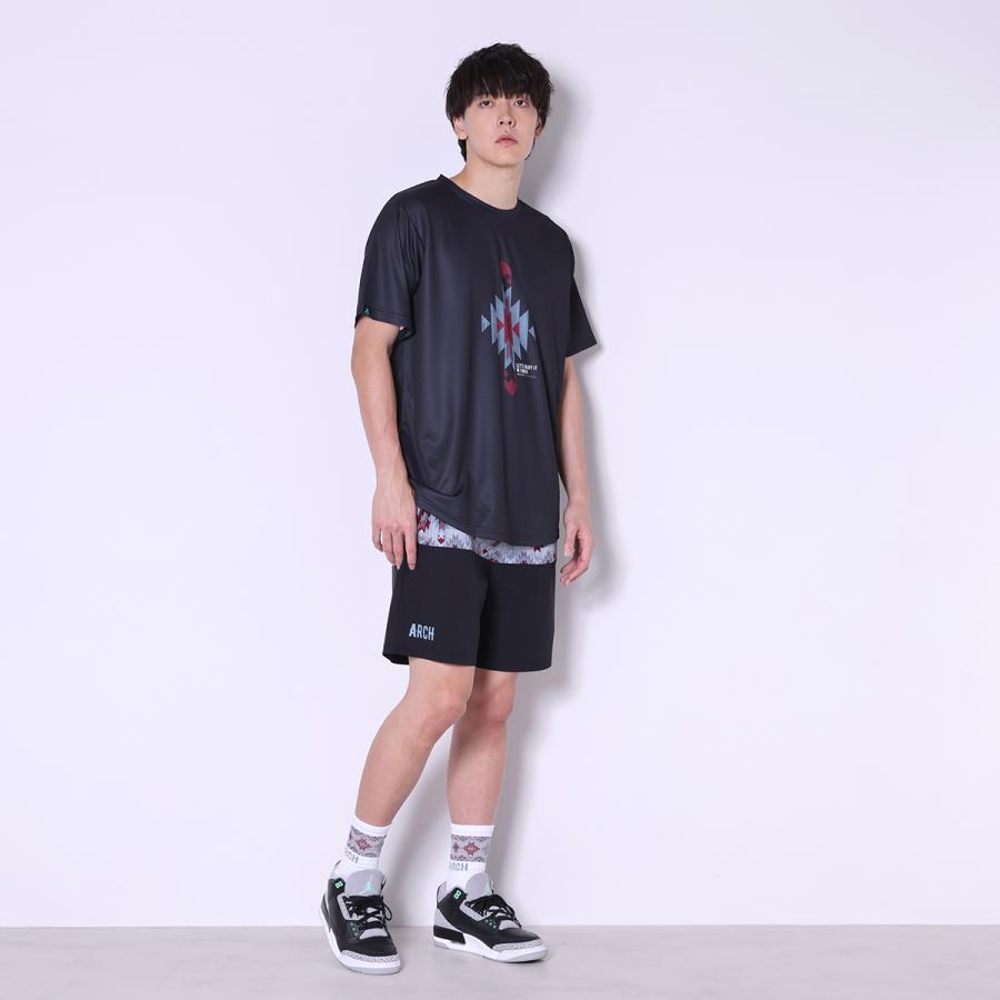 Arch native pattern shorts【B125120】black |  | 06