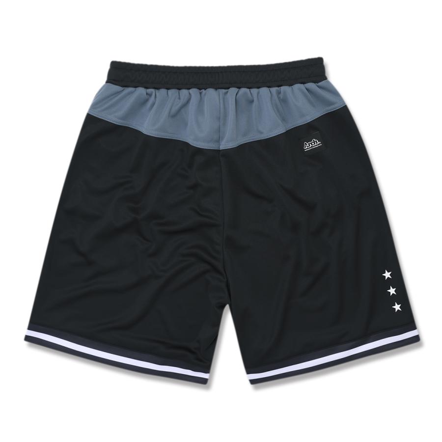 Arch hem line shorts【B125133】black/slate |  | 01