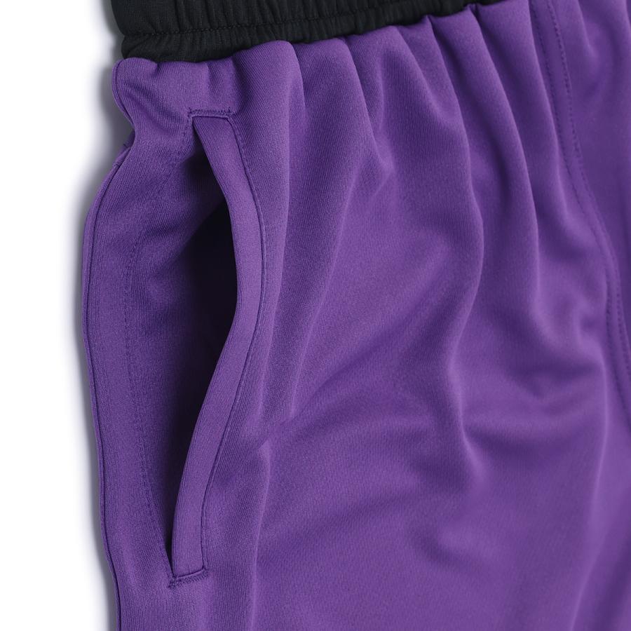 Arch one side paneled shorts【B126106】purple/black |  | 03