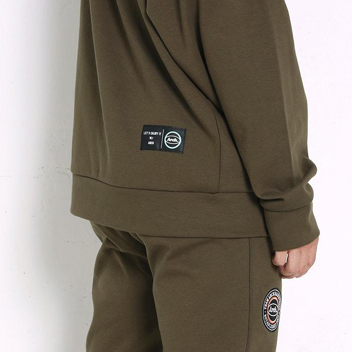 Arch home court sweat jogger pants 【B223112】kahki : Tipoff