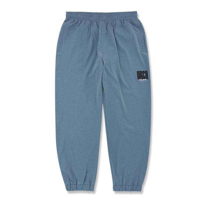 Arch dual logo flexible pants【B224101】slate blue | 