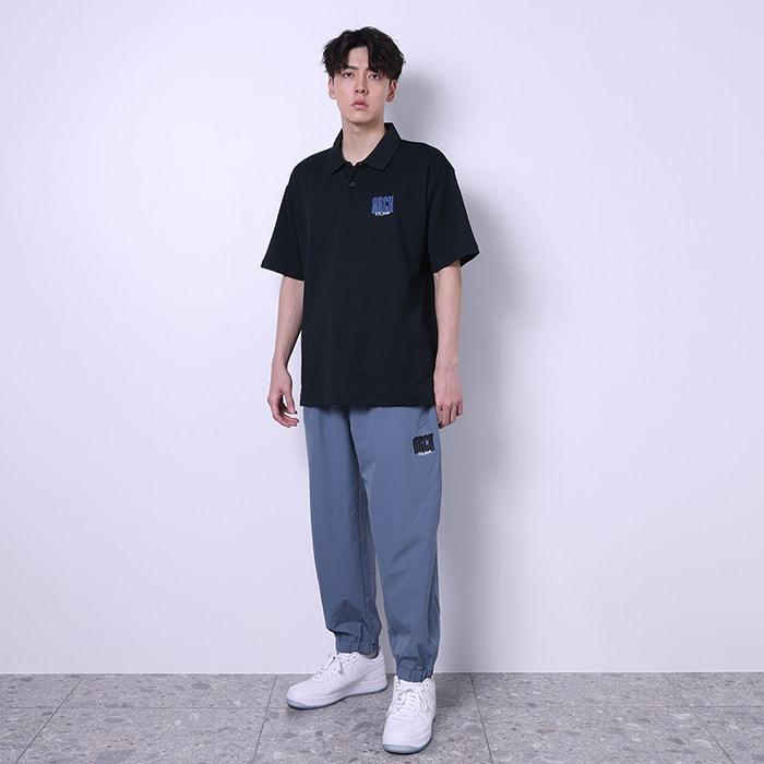 Arch dual logo flexible pants【B224101】slate blue |  | 06
