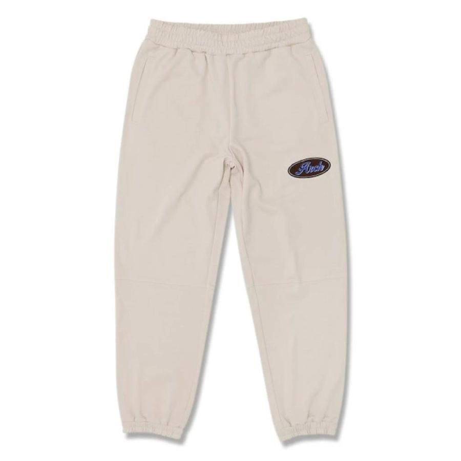 Arch oval logo sweat pants 【B224112】pale oak | 