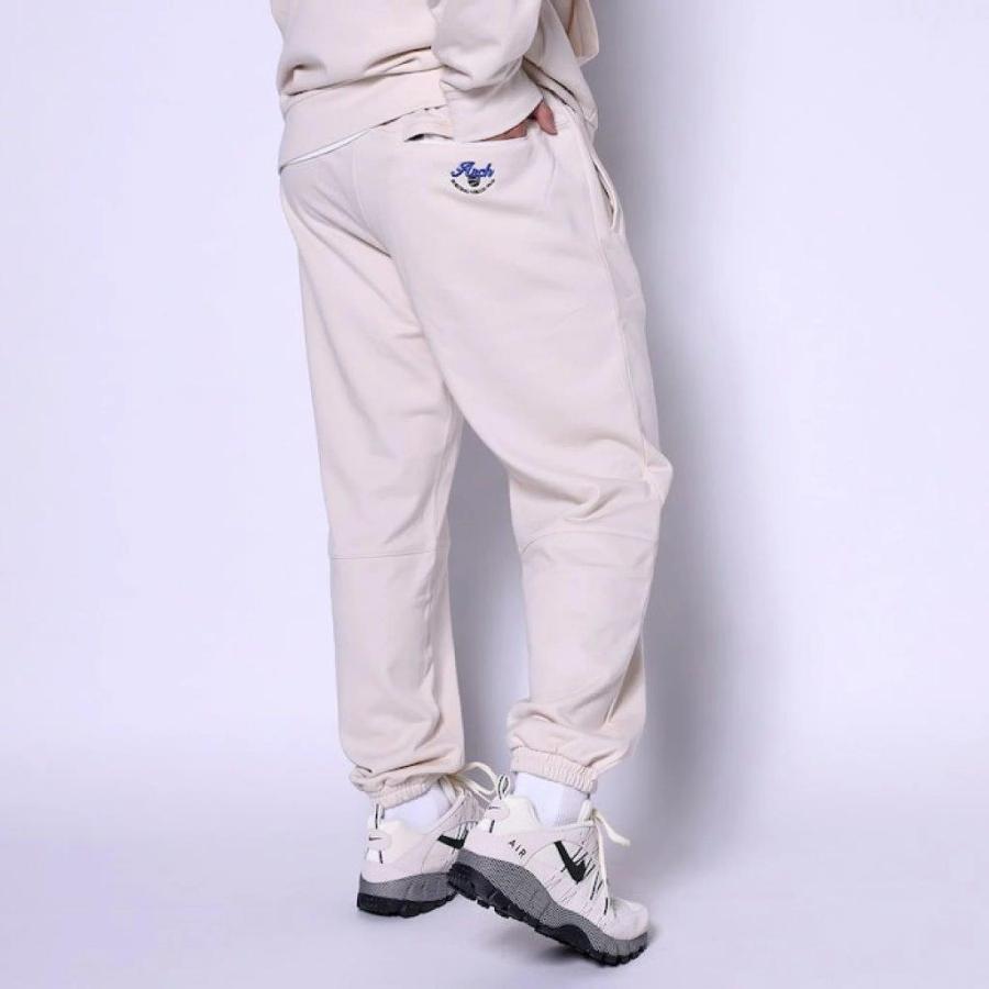 Arch oval logo sweat pants 【B224112】pale oak |  | 09