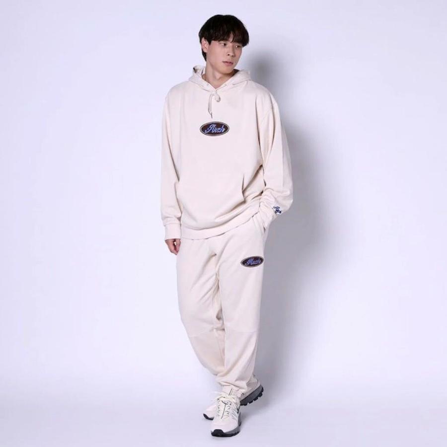 Arch oval logo sweat pants 【B224112】pale oak |  | 10
