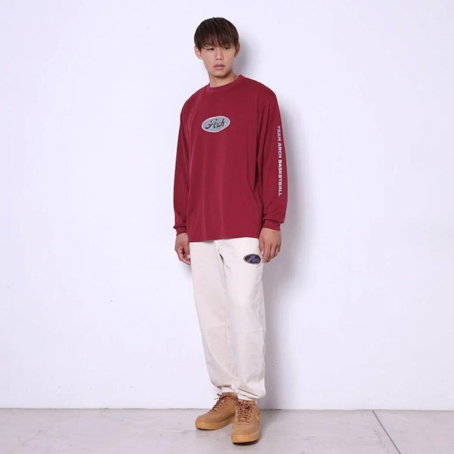 Arch oval logo sweat pants 【B224112】pale oak |  | 12