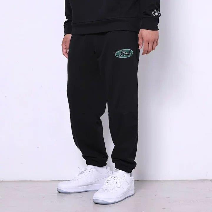 Arch oval logo sweat pants  【B224113】black |  | 08
