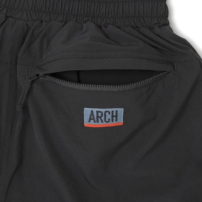 Arch rectangle logo pants【B225101】black |  | 06