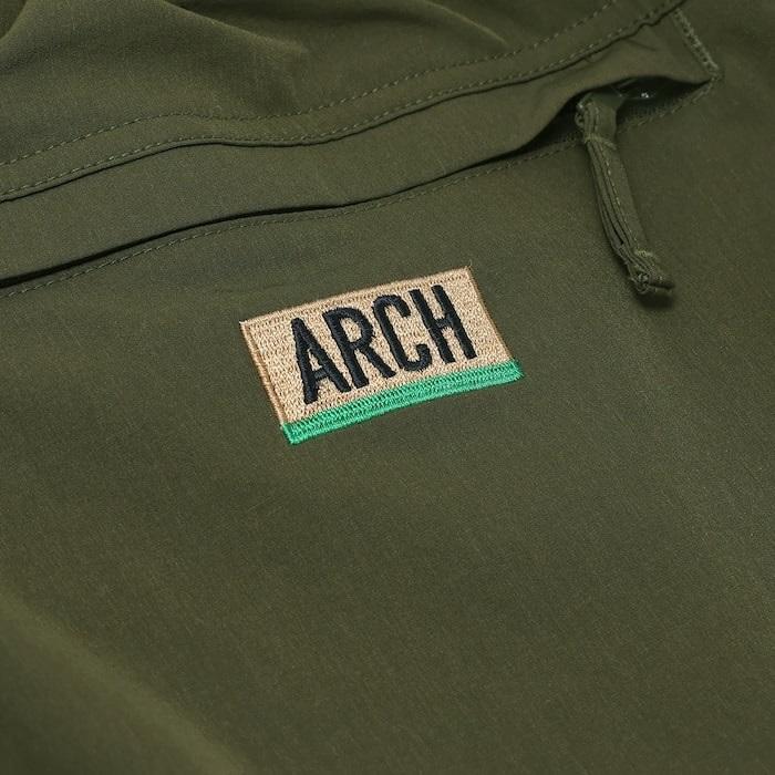 Arch rectangle logo pants【B225102】kahki |  | 02
