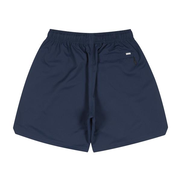ballaholic Basic Zip Shorts ハーバーブルー XL blhlc Oval Logo Mesh