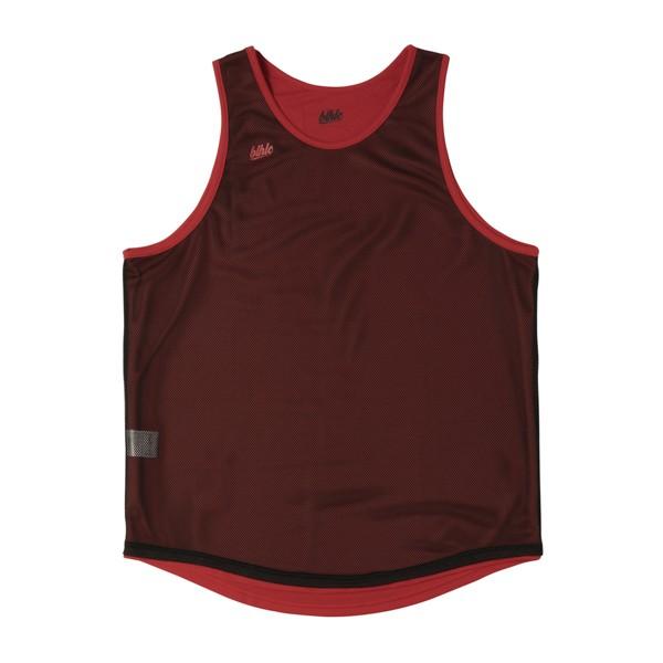 ballaholic Basic Reversible Tops【BHBTO00223RBK】red/black