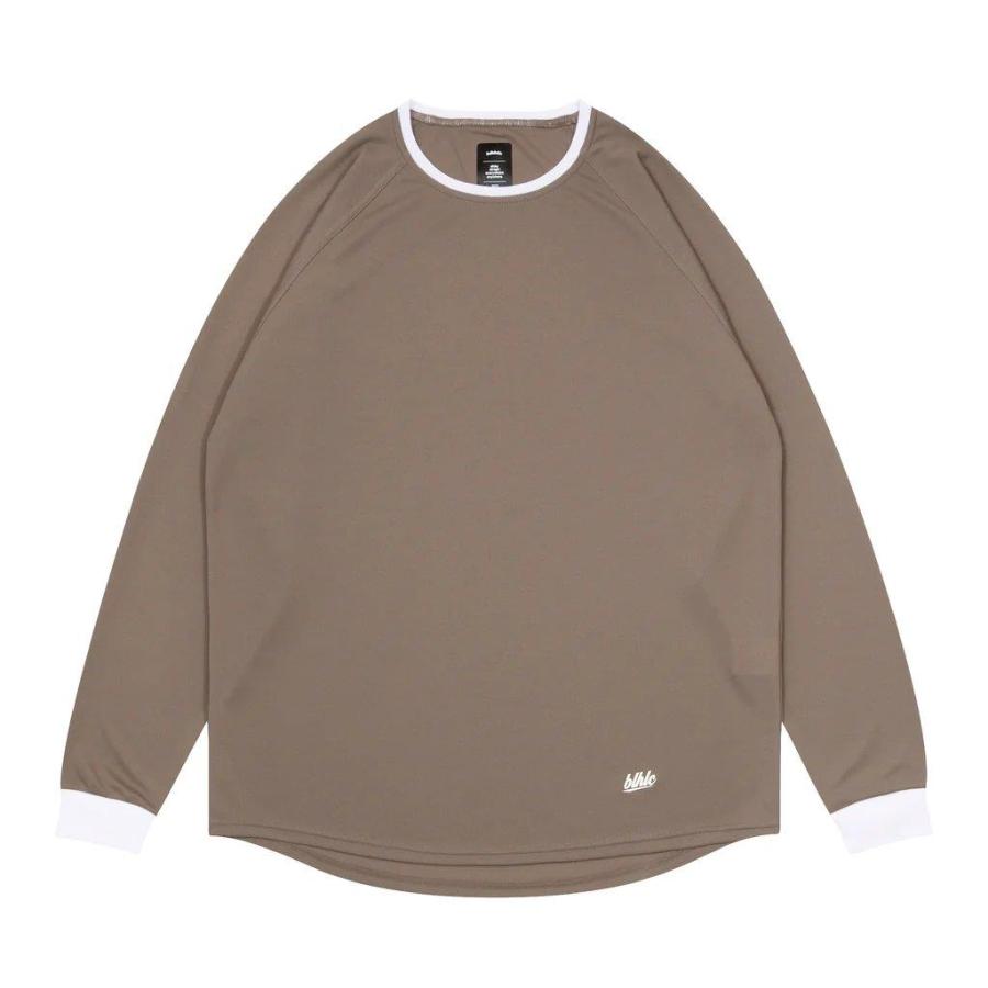 ballaholic COOL LongTee 【BHBTS00398TGW】taupe gray/white : Tipoff 