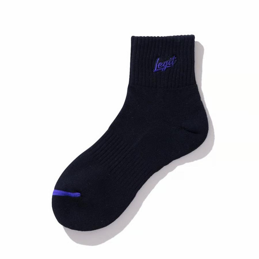 LEGITBRUSH UP SHORT SOCKS【LESO05】BLACK |  | 04