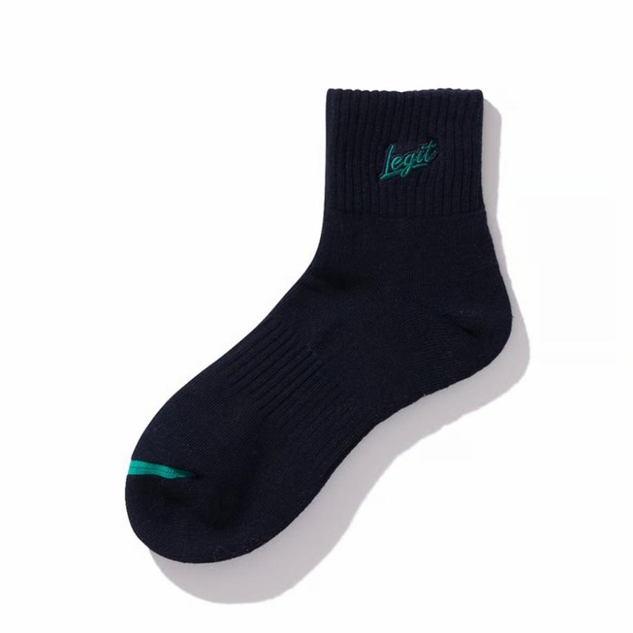 LEGITBRUSH UP SHORT SOCKS【LESO05】BLACK |  | 05