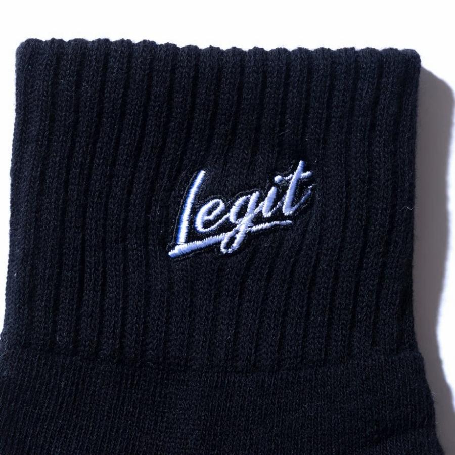 LEGITBRUSH UP SHORT SOCKS【LESO05】BLACK |  | 07