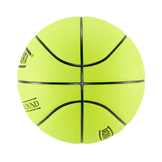 ※3号球 PICK UP PLAYGROUND × TACHIKARA MINI BASKETBALL【SB3512】Neon Yellow｜tipoff｜02