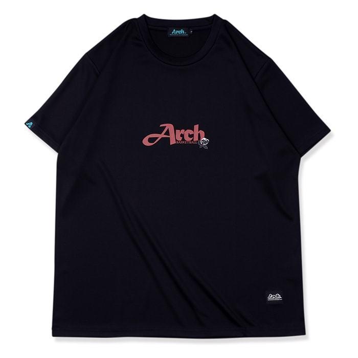 Arch one rose tee【T121-140】black | 