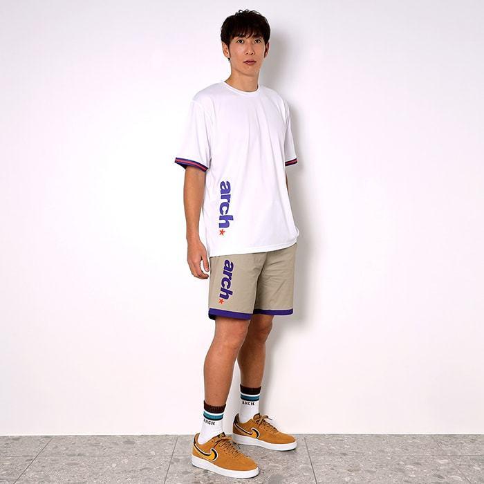 Arch sporty logo cuff line tee【T121-164】white |  | 05