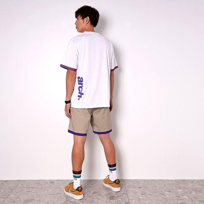 Arch sporty logo cuff line tee【T121-164】white |  | 06