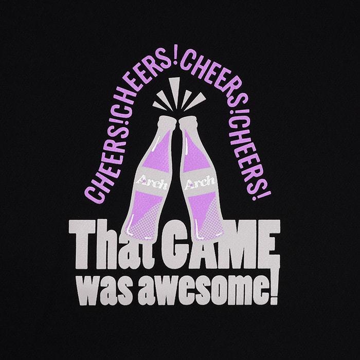 Arch cheers tee【T122-132】black |  | 01