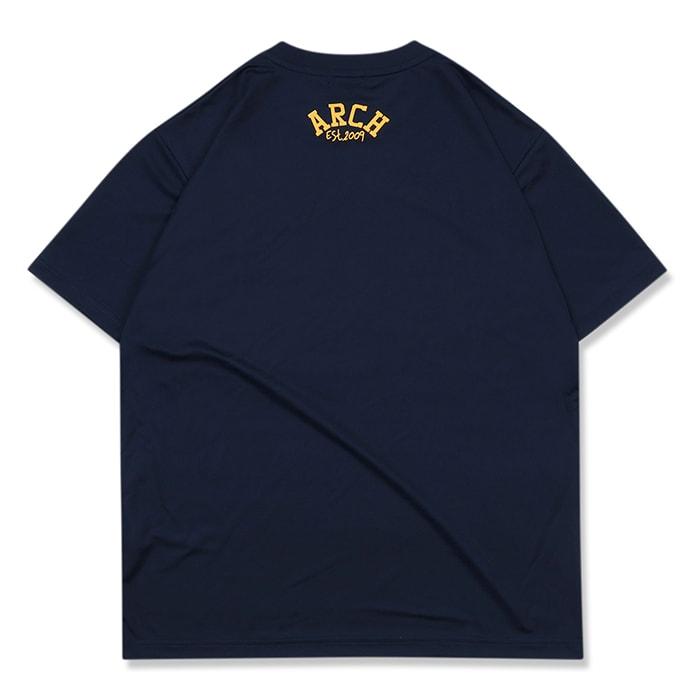 Arch sign plate tee【T122151】navy |  | 01
