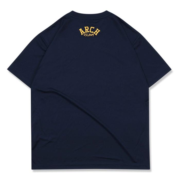 Arch sign plate tee【T122151】navy｜tipoff｜02