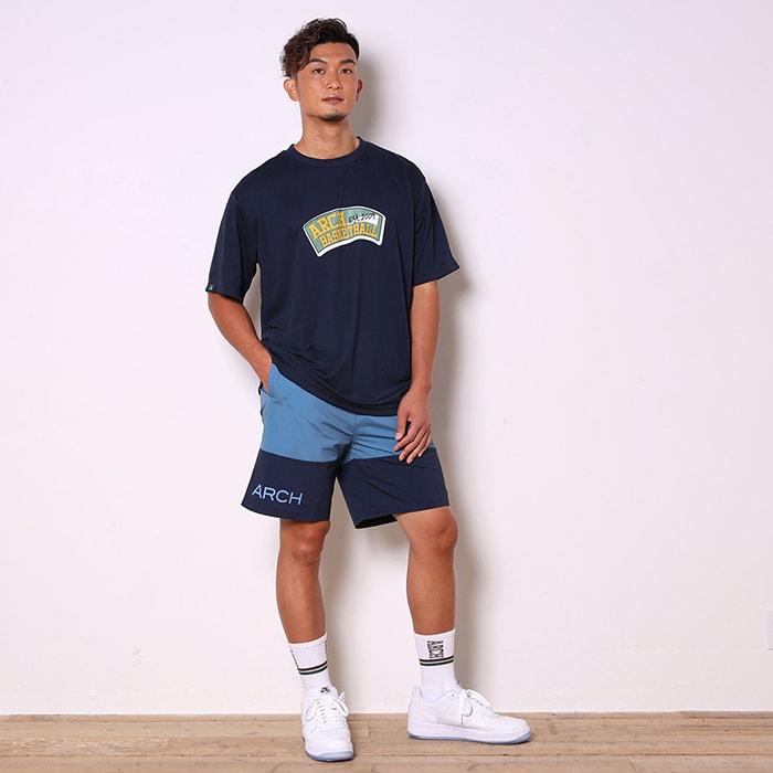 Arch sign plate tee【T122151】navy |  | 04