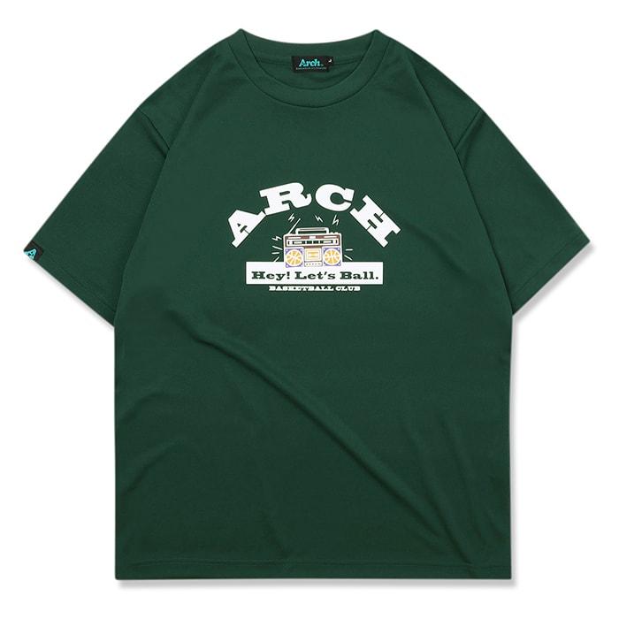 Arch awesome beat tee【T122154】dark green | 
