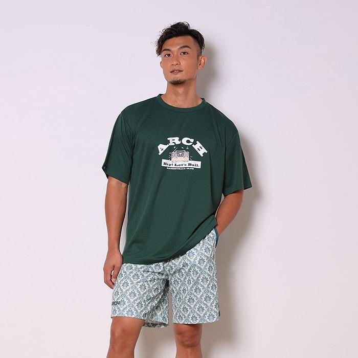 Arch awesome beat tee【T122154】dark green |  | 04