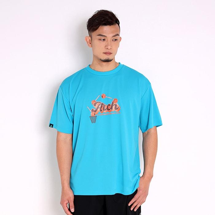 Arch candy shot tee【T123112】turquoise |  | 02