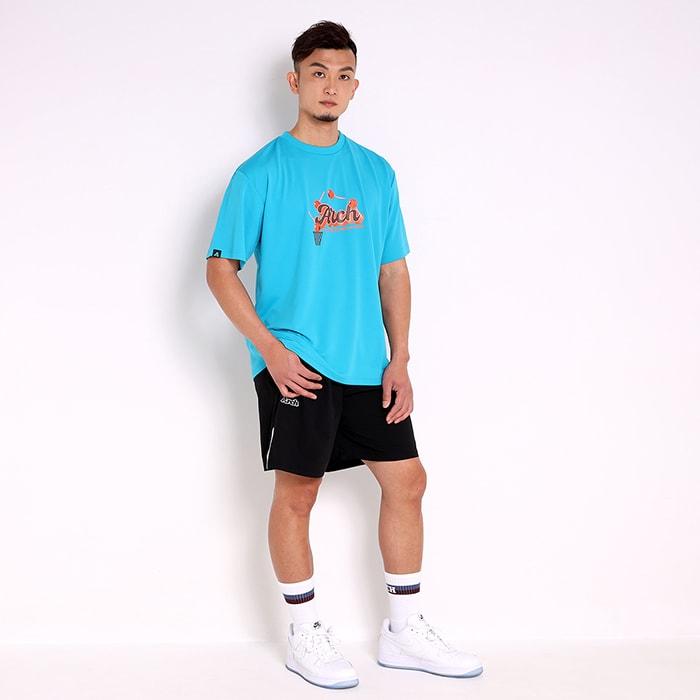 Arch candy shot tee【T123112】turquoise |  | 03