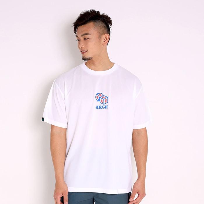 Arch lizard camo box logo tee【T123114】white｜tipoff｜05