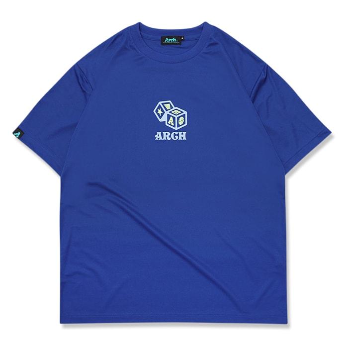 Arch lizard camo box logo tee【T123116】blue | 