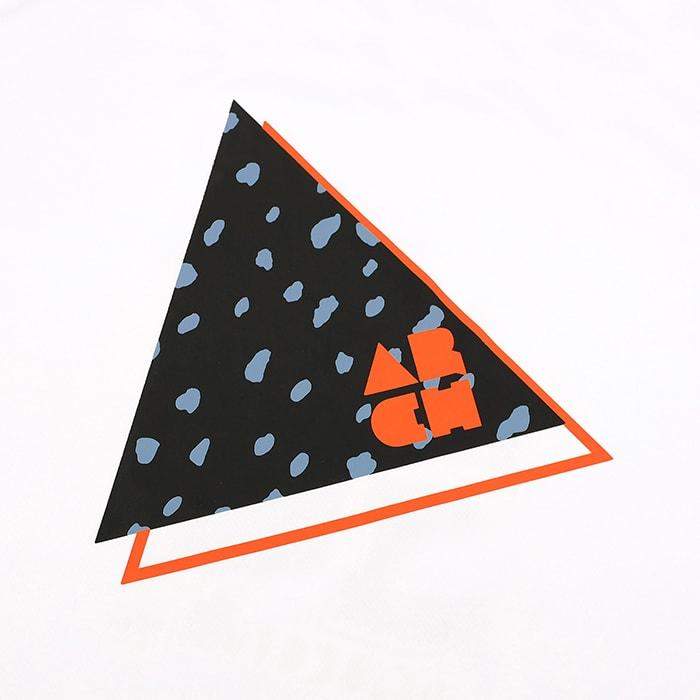 Arch block storm tee【T123153】white |  | 03