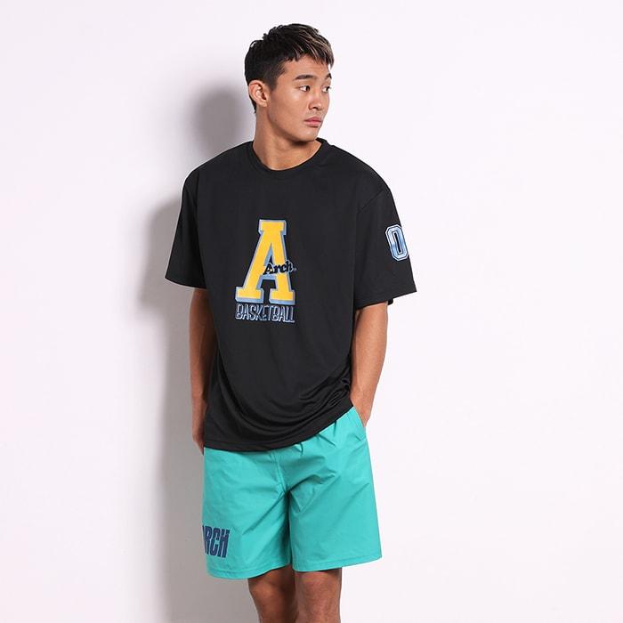 Arch upright block A tee【T123163】black｜tipoff｜04