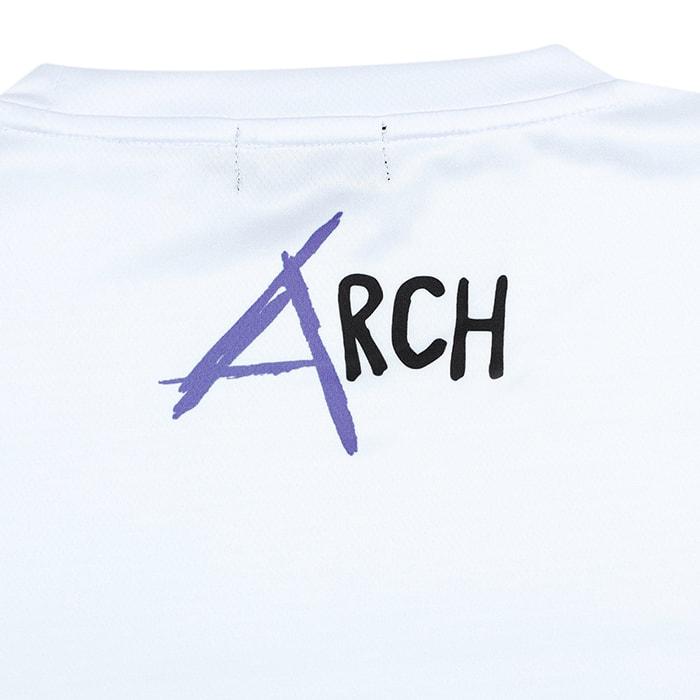 Arch scratched tee【T124101】white |  | 03