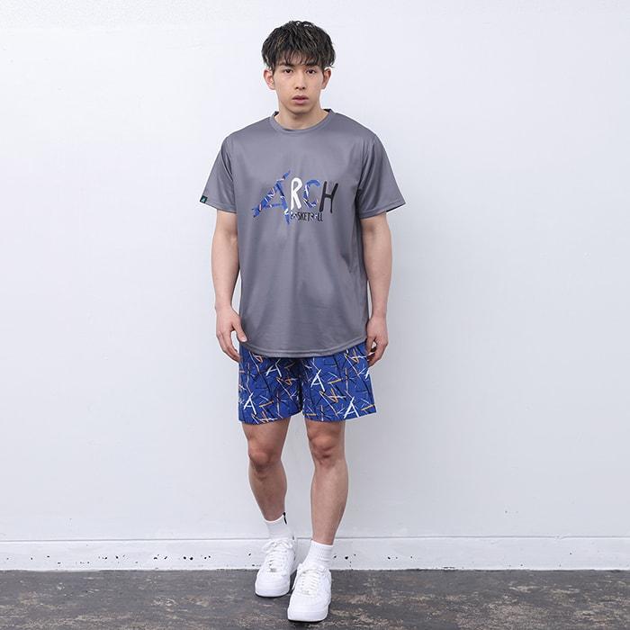 Arch scratched tee【T124103】darkgray |  | 05