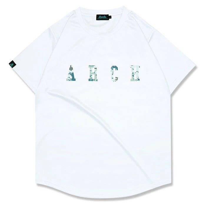 Arch  overlap camo tee【T124104】white | 