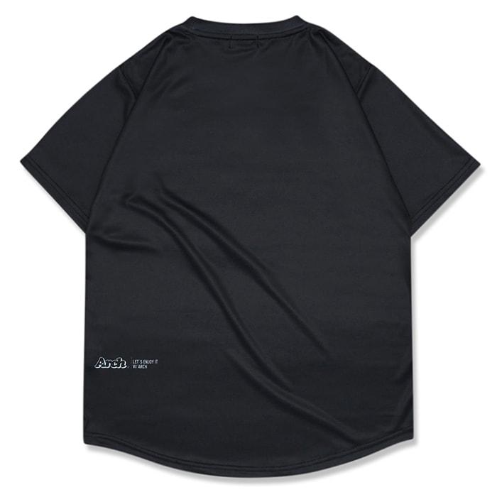 Arch  overlap camo tee【T124105】black |  | 01