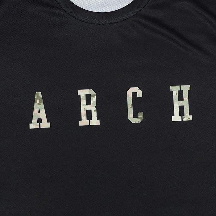 Arch  overlap camo tee【T124105】black |  | 02