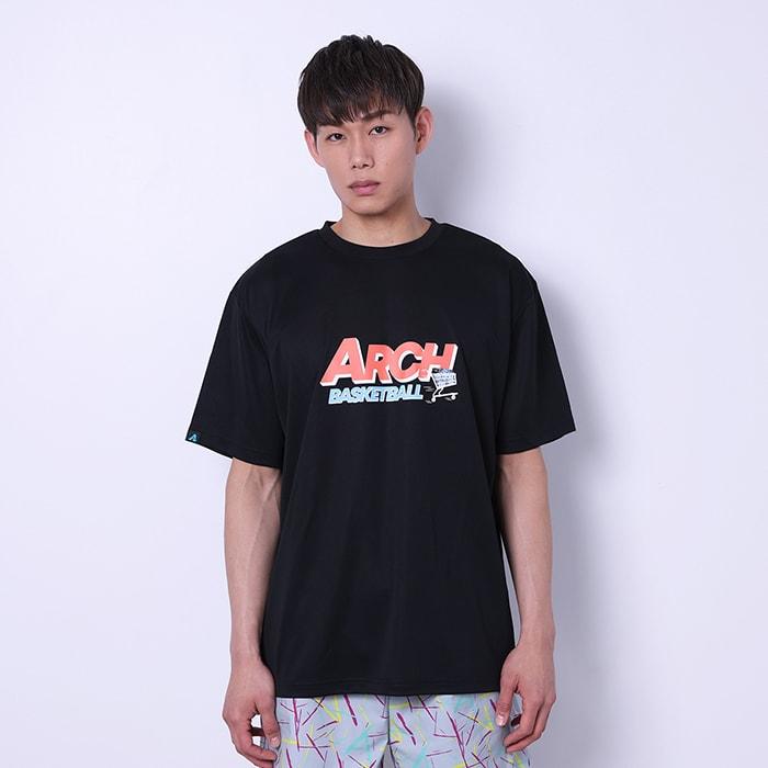 Arch run&cart tee【T124111】black |  | 04