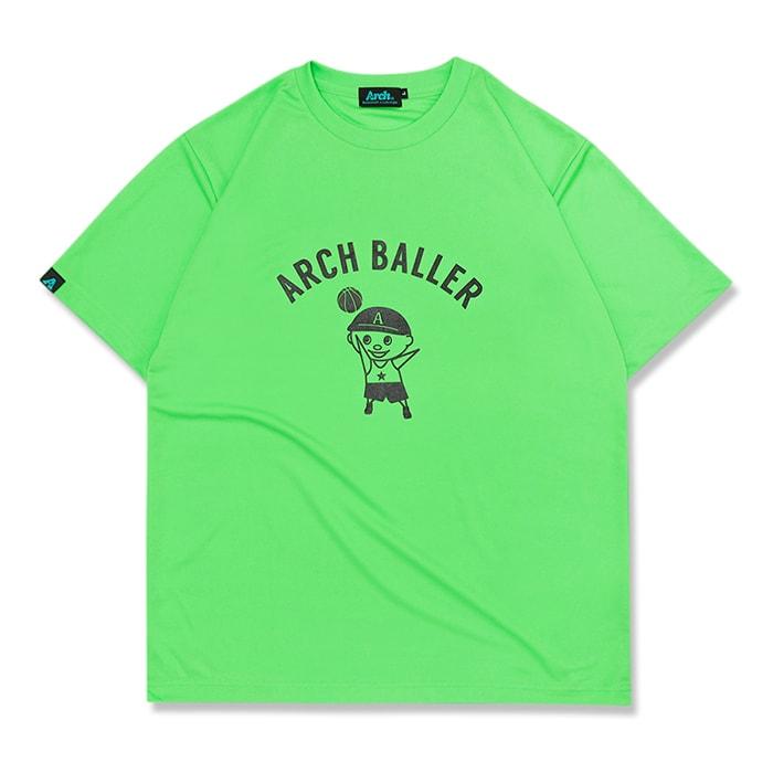 Arch floater tee【T124115】bright green | 