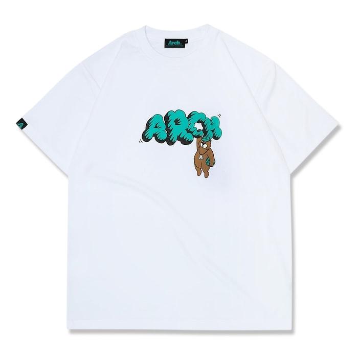 Arch hanging kumasan tee【T124142】white | 