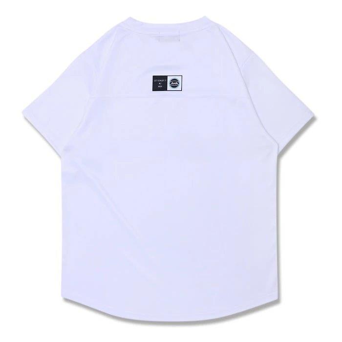 Arch print stripe tee【T124157】white |  | 01