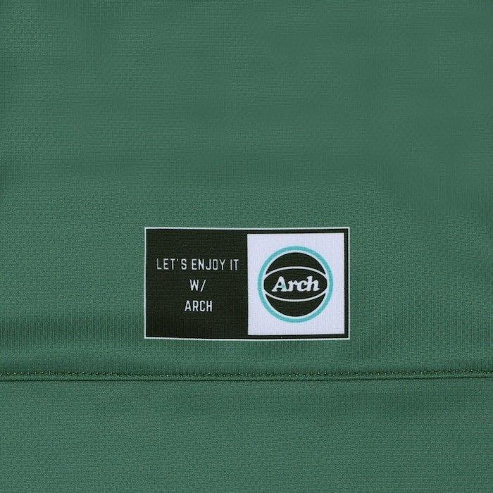 Arch print stripe tee【T124159】green |  | 03