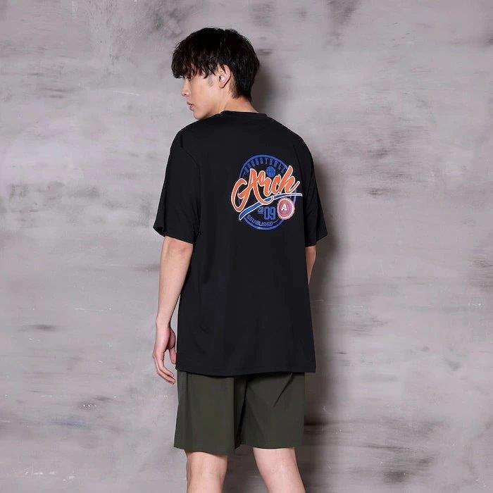 Arch ballpark tee【T125117】black |  | 05