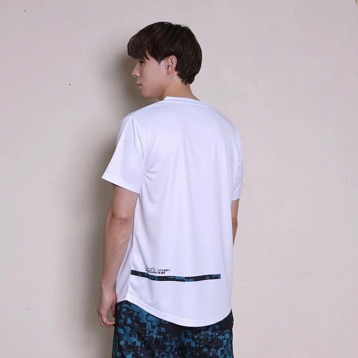 Arch grid faded tee【T125119】white |  | 06